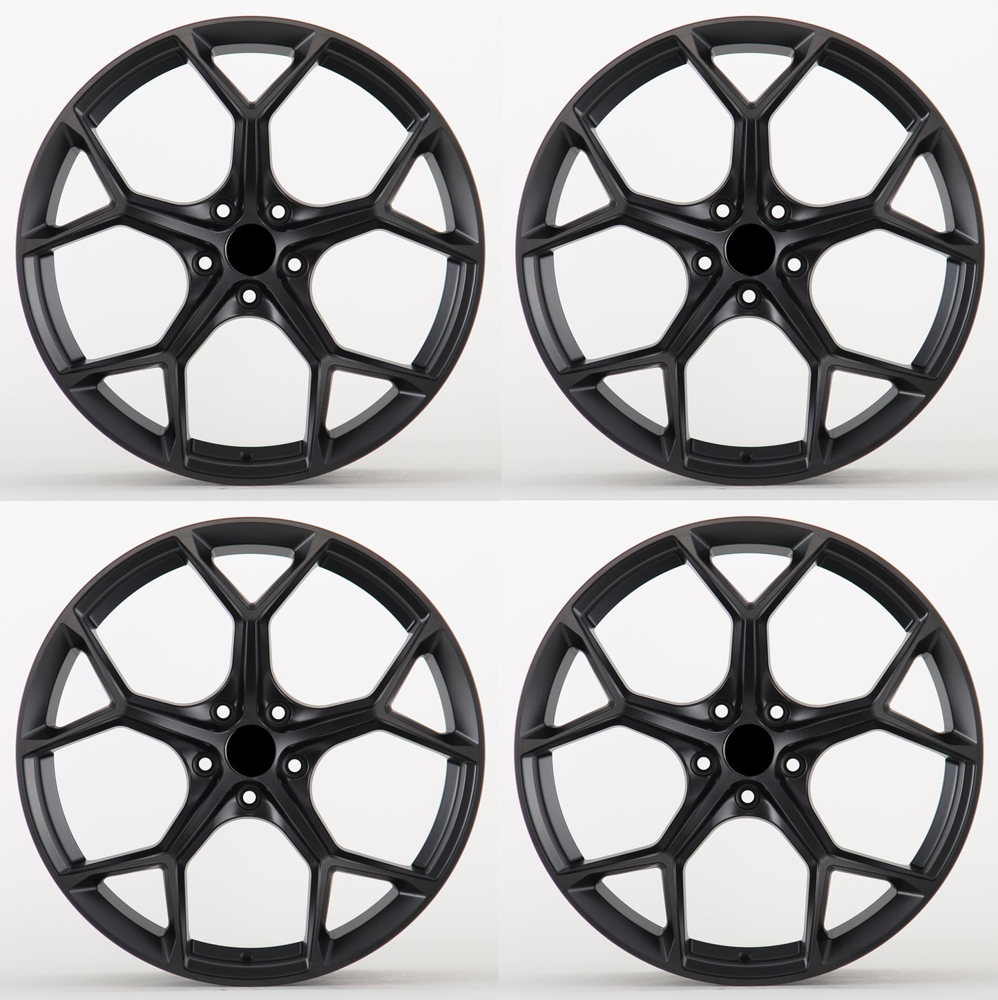 22" A660 Wheels Rims for AUDI RS6 STYLE VW BENZ A7 A8 Q3 Q5 Q7 RS3 RS5 S7 S8 SQ5 ATLAS TIGUAN