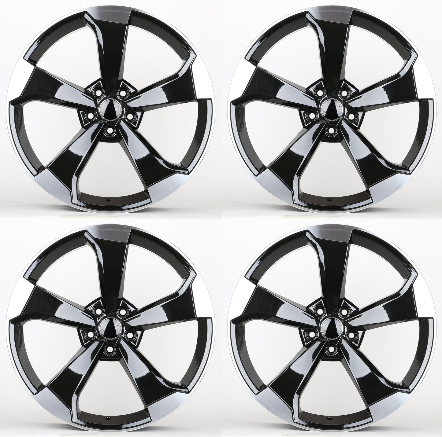 20" Wheels Rims A666 for AUDI VOLKSWAGEN VW BENZ A3 A4 A5 A6 A7 A8 Q3 Q5 RS3 RS5 S3 S4 S5 S6 S7 S8 TT (BMF)