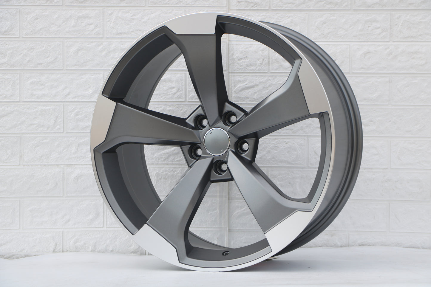 18" Wheels Rims A666 for AUDI VOLKSWAGEN VW BENZ A3 A4 A5 A6 A7 A8 Q3 Q5 RS3 S3 S4 S5 S6 S7 S8 TT (FGMF)