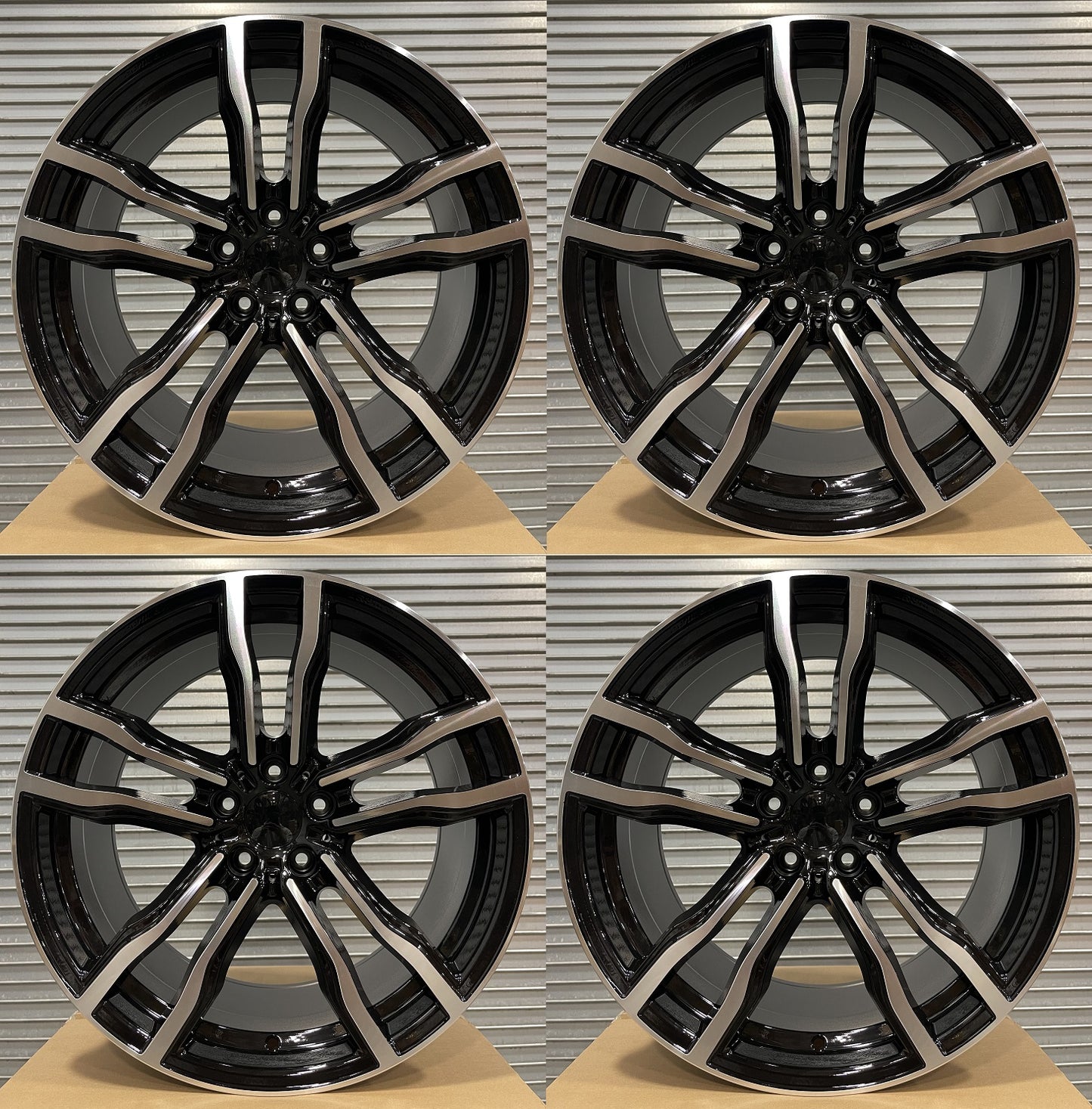 20" B735 Wheels MACHINED Rims for BMW X1 X3 X5 X6 xDrive sDrive 5x120