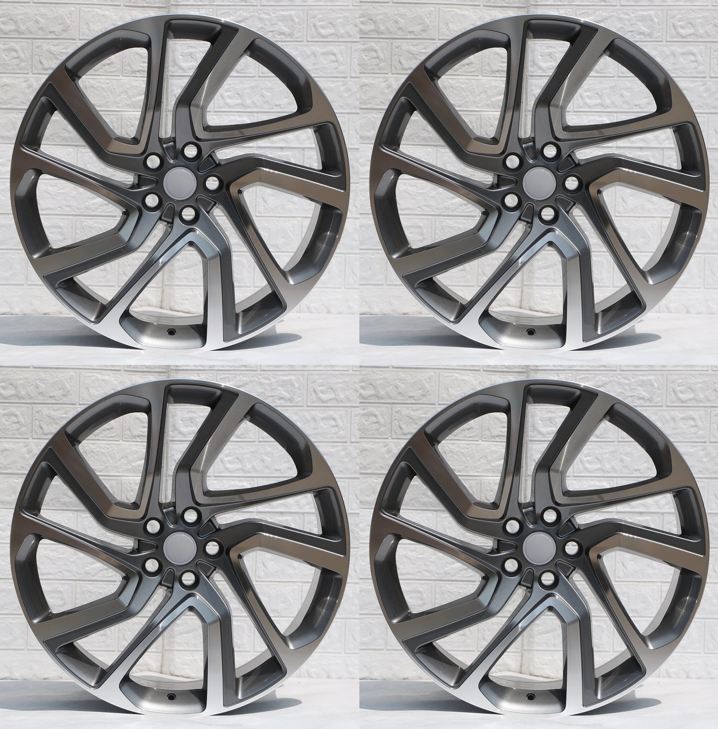 22" LR797-GMF Wheels Rims for LAND ROVER RANGE ROVER DISCOVERY SPORT DEFENDER VOGUE SC SE HSE LR