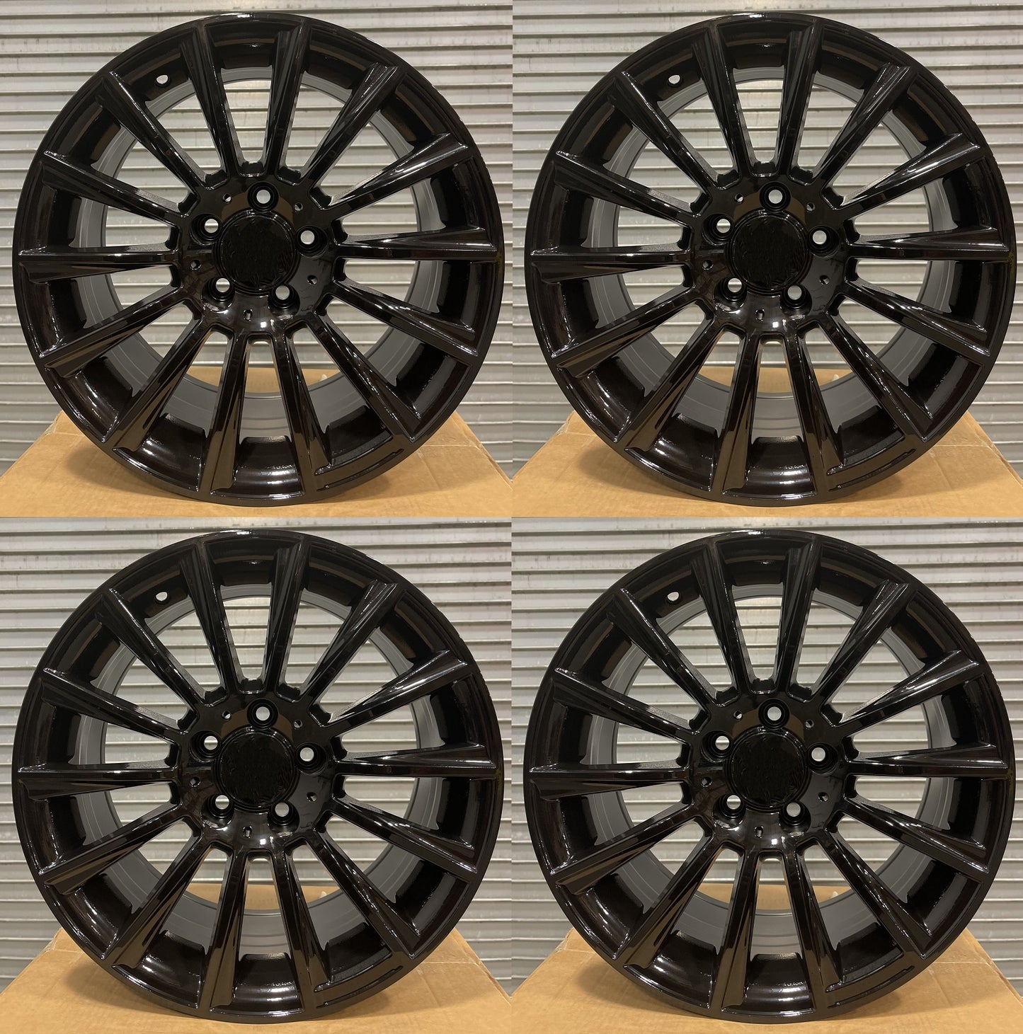 20" Wheels Rims MB813-GB for MERCEDES BENZ A C E S CL SL GLA GLB GL GLE GLS ML R SLK CLK CLS