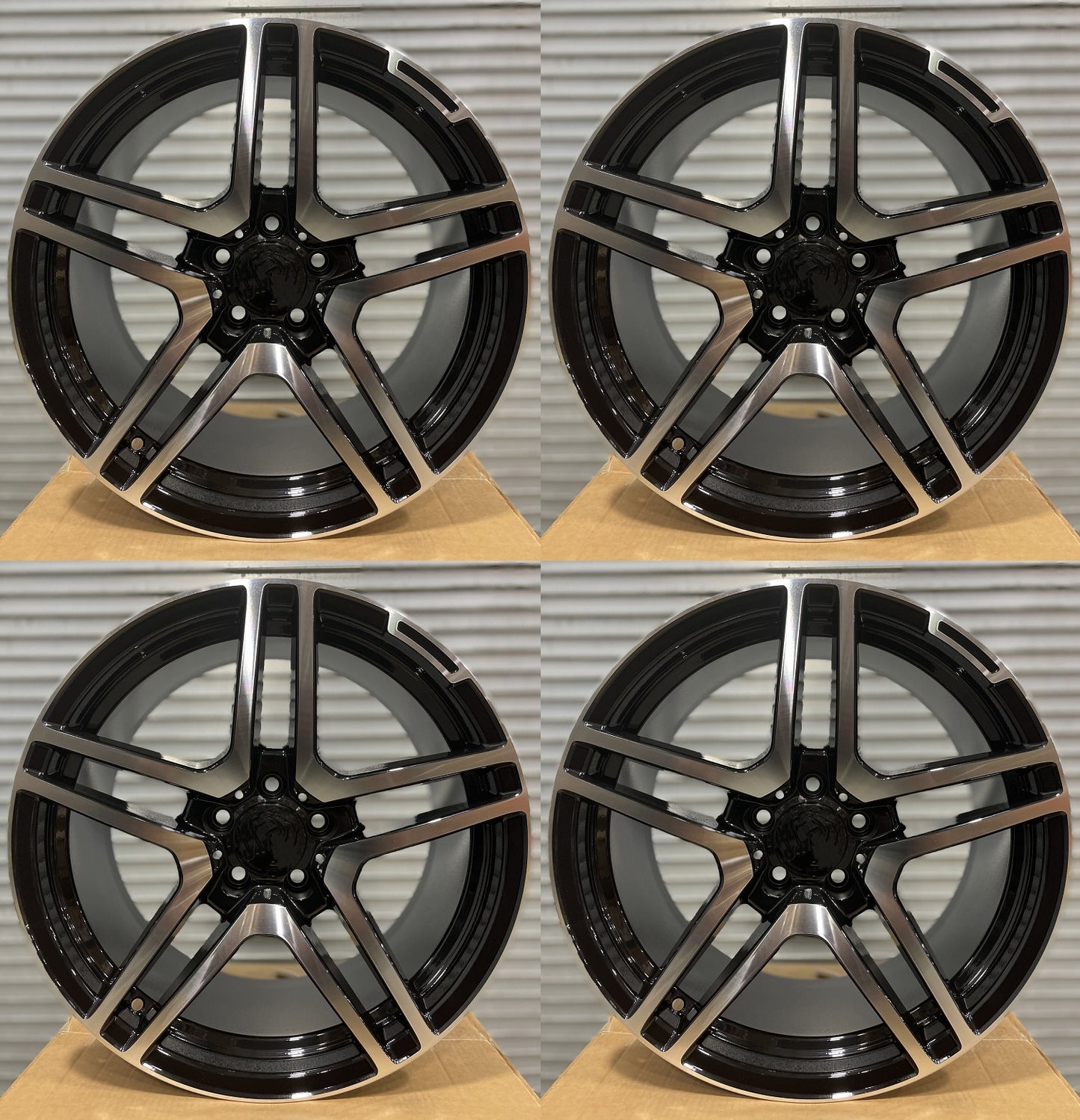 20" Wheels Rims MB815 for MERCEDES BENZ A C E S CL SL GLA GLB GL GLE GLS ML R SLK CLK CLS (BMF)