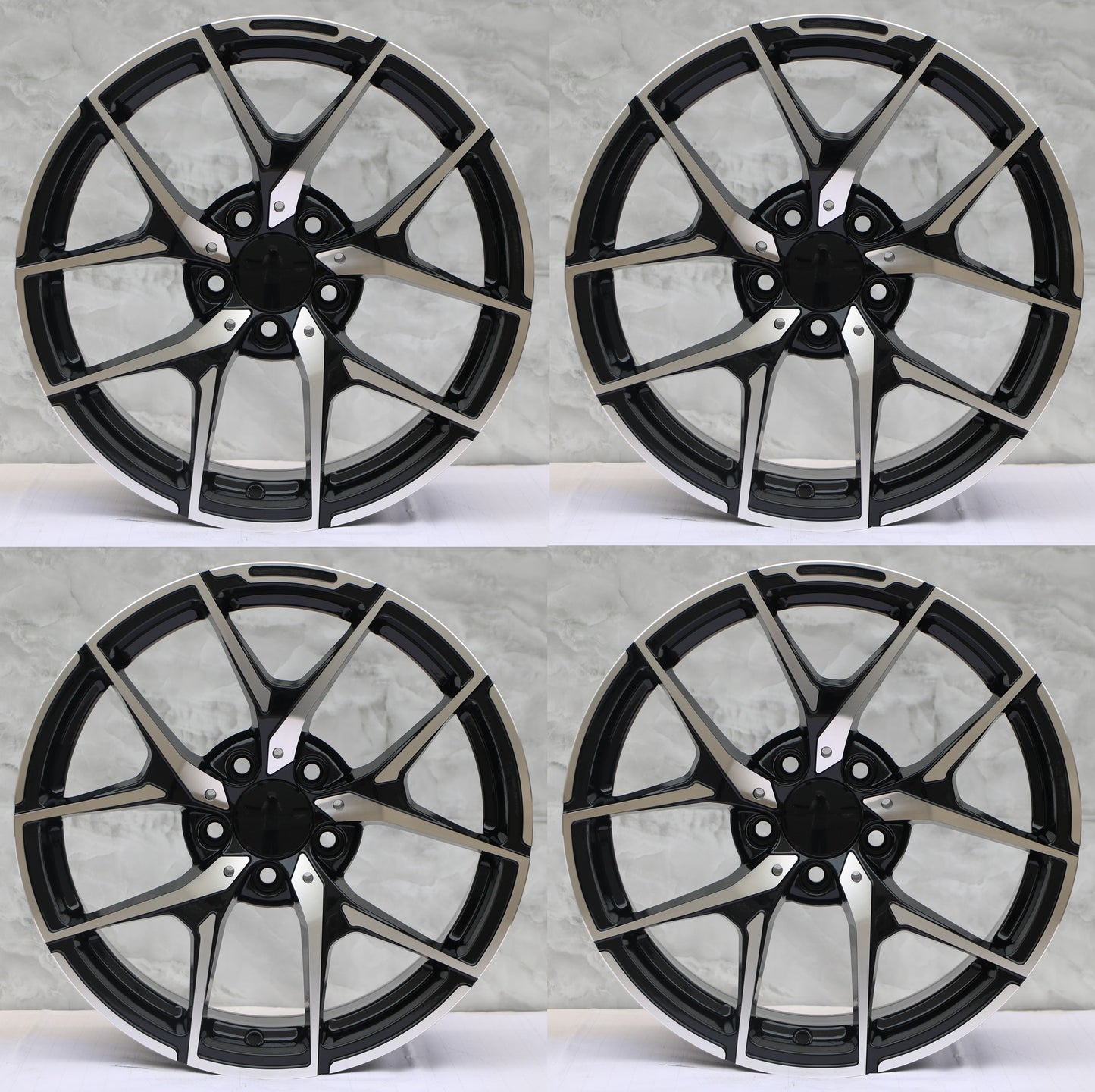 18" Wheels Rims MB838 for MERCEDES BENZ A C E S CL CLA CLK SL SLK GLA GLB (BMF)