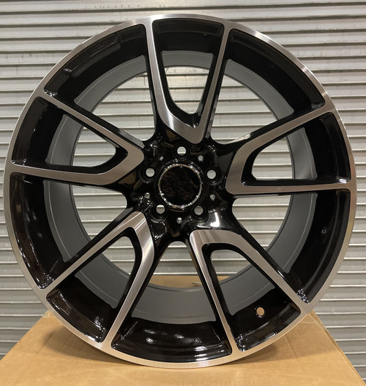 19" Wheels Rims MB839 for MERCEDES BENZ A C E S CL SL GLA GLB GL GLE GLS ML R SLK CLK CLS (BMF)