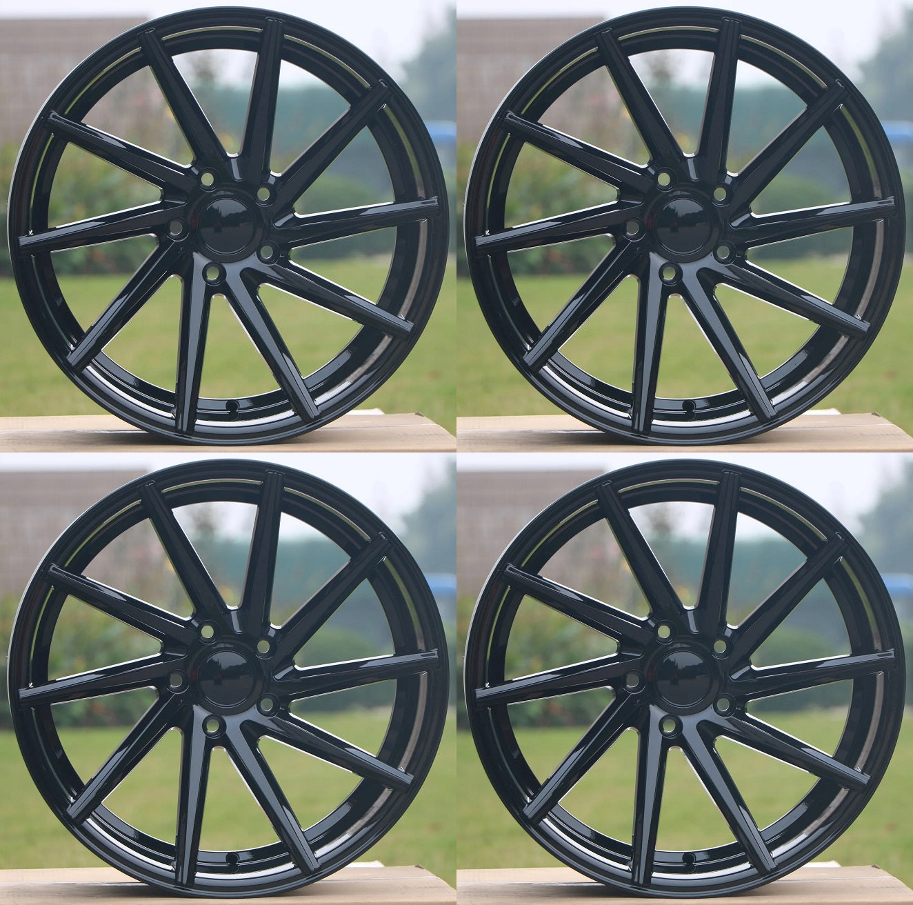 18" W013 Wheels Rims for HONDA ACURA LEXUS TOYOTA NISSAN INFINITI TESLA MODEL 3 + Y 5x114.3 (GB)