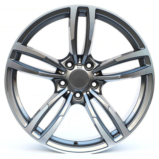19" B1121 Wheels GUNMETAL Rims for BMW 3 4 5 6 7 SERIES TESLA 5x120