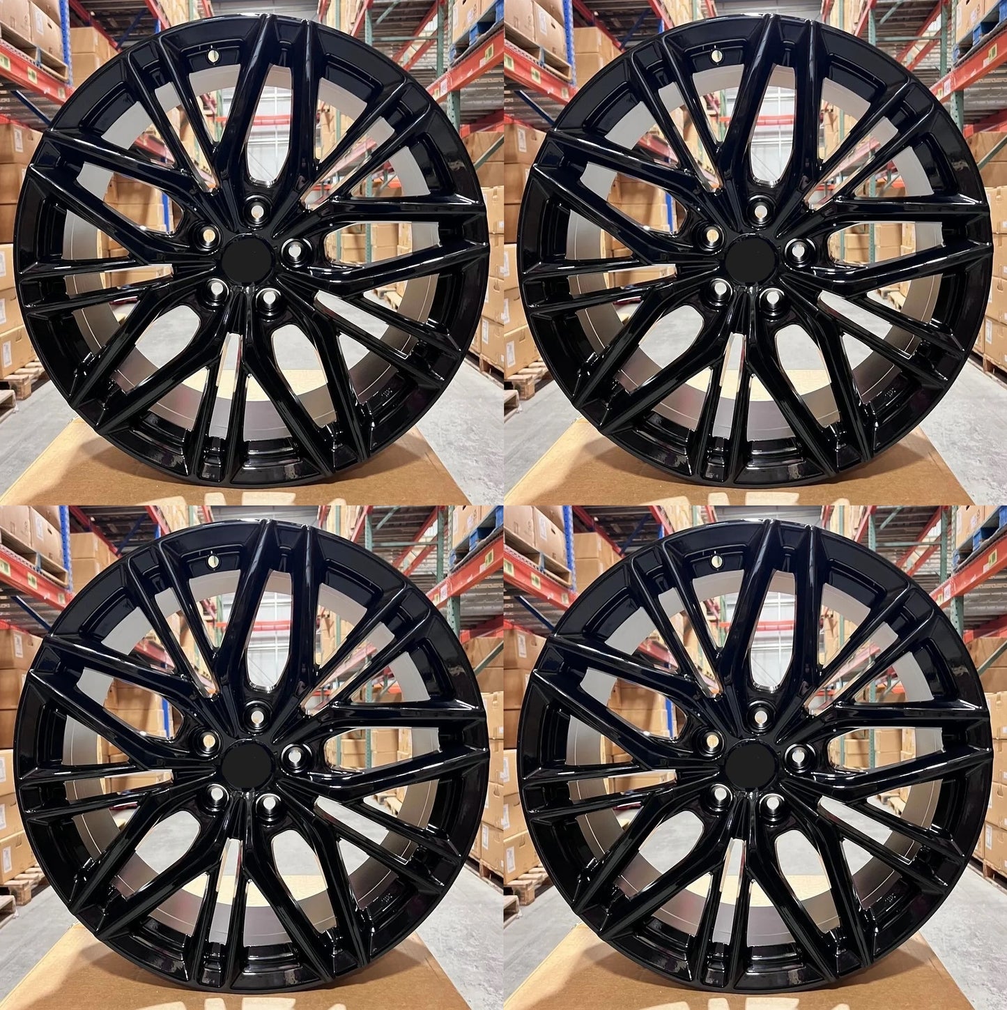 19" Wheels Rims L212 for LEXUS TOYOTA HONDA ACURA NISSAN INFINITI 5x114.3 73.1 (GB)