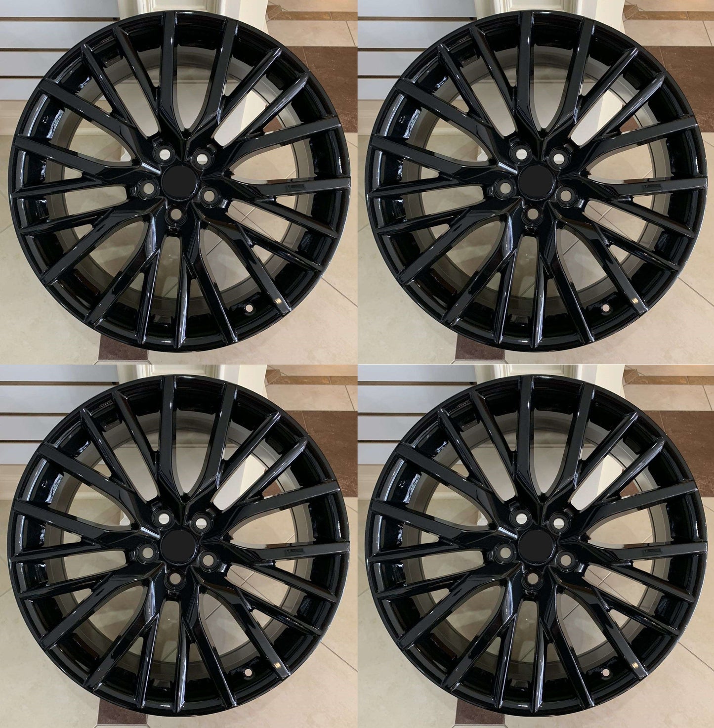 18" Wheels Rims L241 for LEXUS TOYOTA ES300 ES330 ES350 GS300 GS350 IS200t IS250 IS300 RX300 5x114.3 (GB)