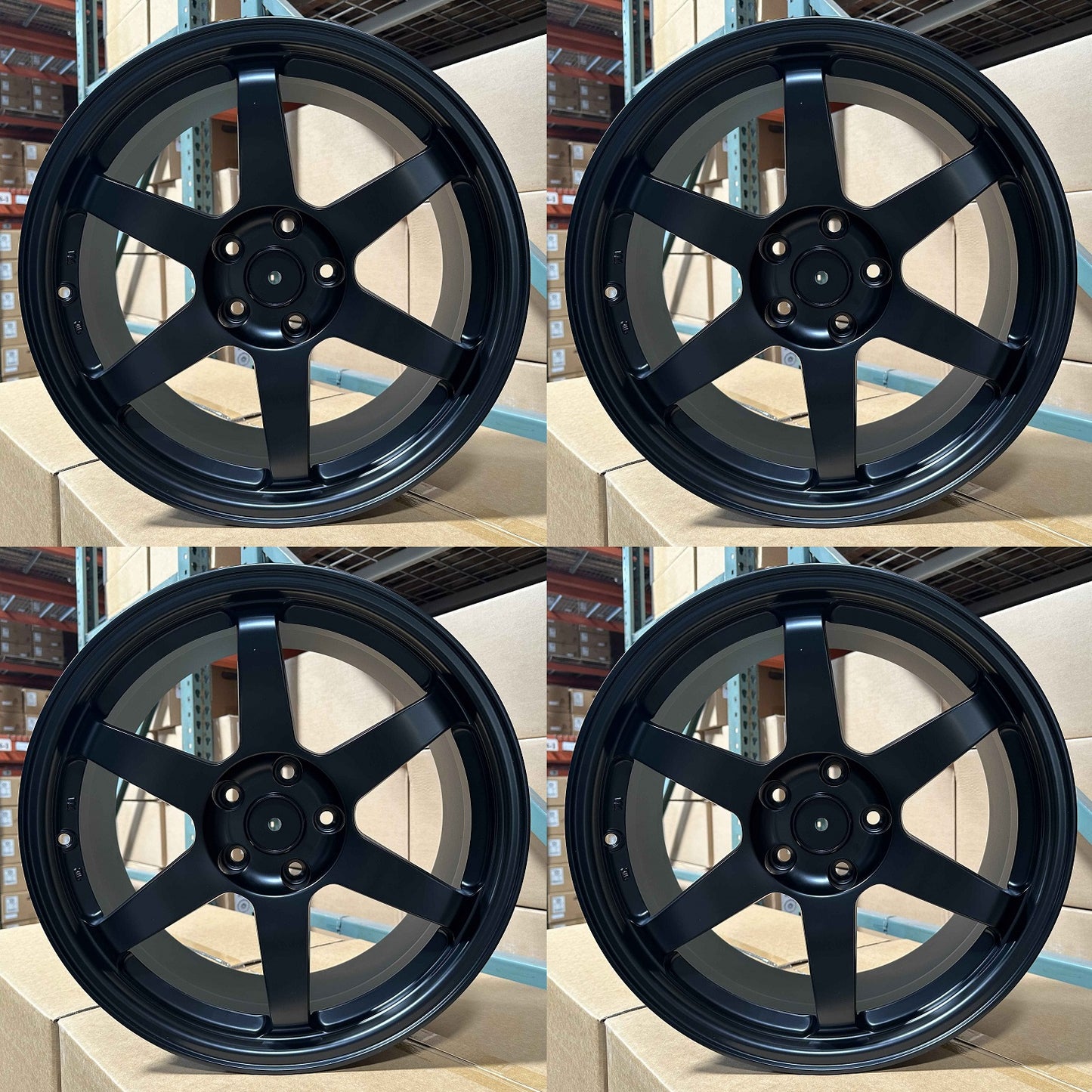 18" W500 Wheels Rims for TE37 STYLE HONDA ACURA LEXUS TOYOTA NISSAN INFINITI 5x114.3 (SB)