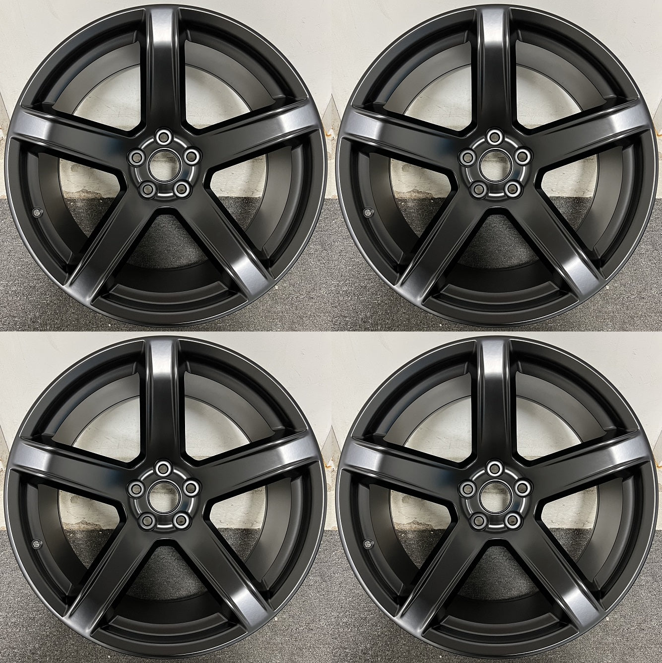 20" SR576-SB Wheels Rims for DODGE CHRYSLER 300 CHALLENGER CHARGER DEMON MAGNUM GT RT SRT SXT