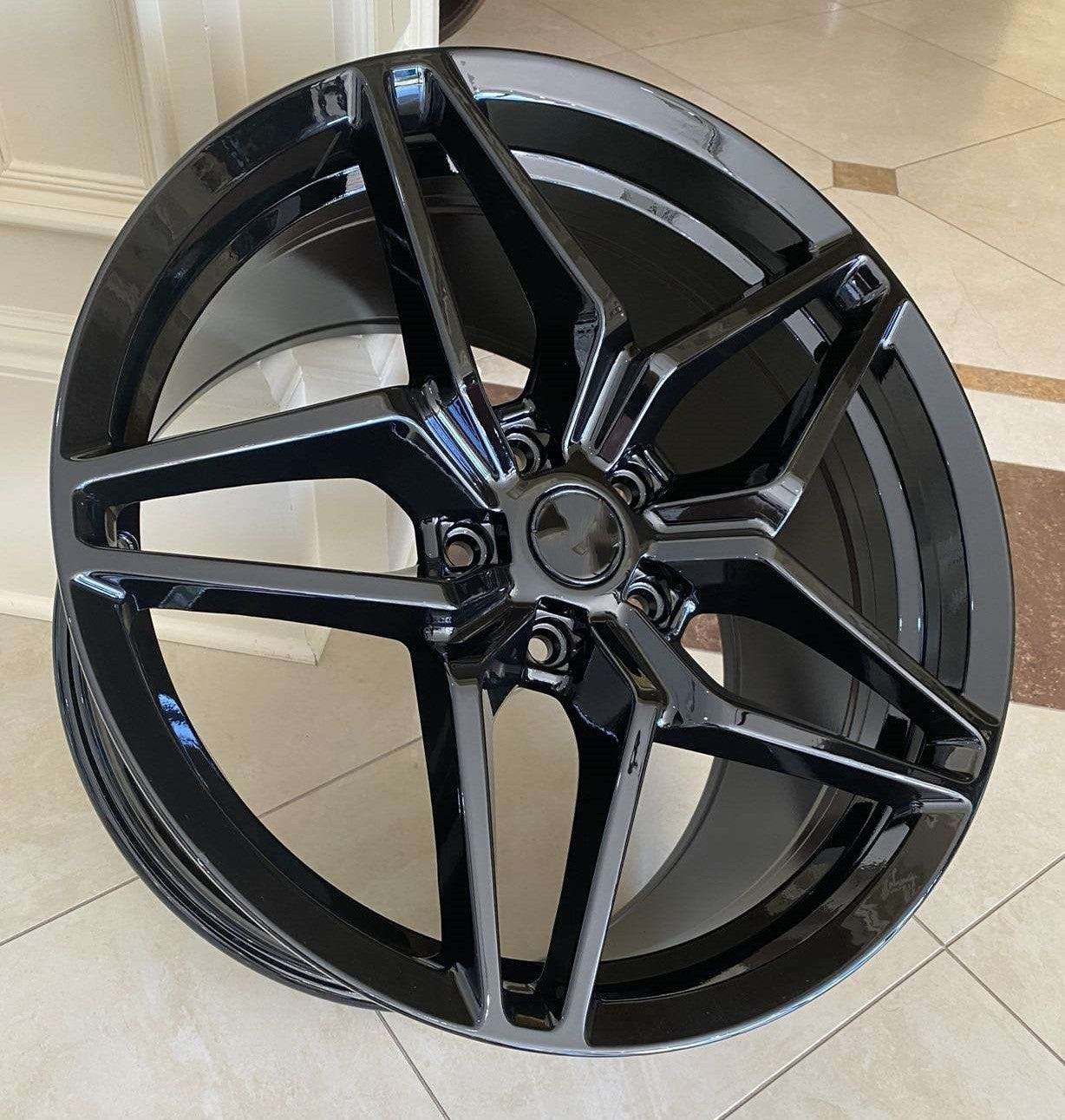 19" / 20" C599-GB Wheels Rims for CHEVY CORVETTE STINGRAY ZR1 STYLE CHEVROLET C6 C7 Z51 (2005-2019)