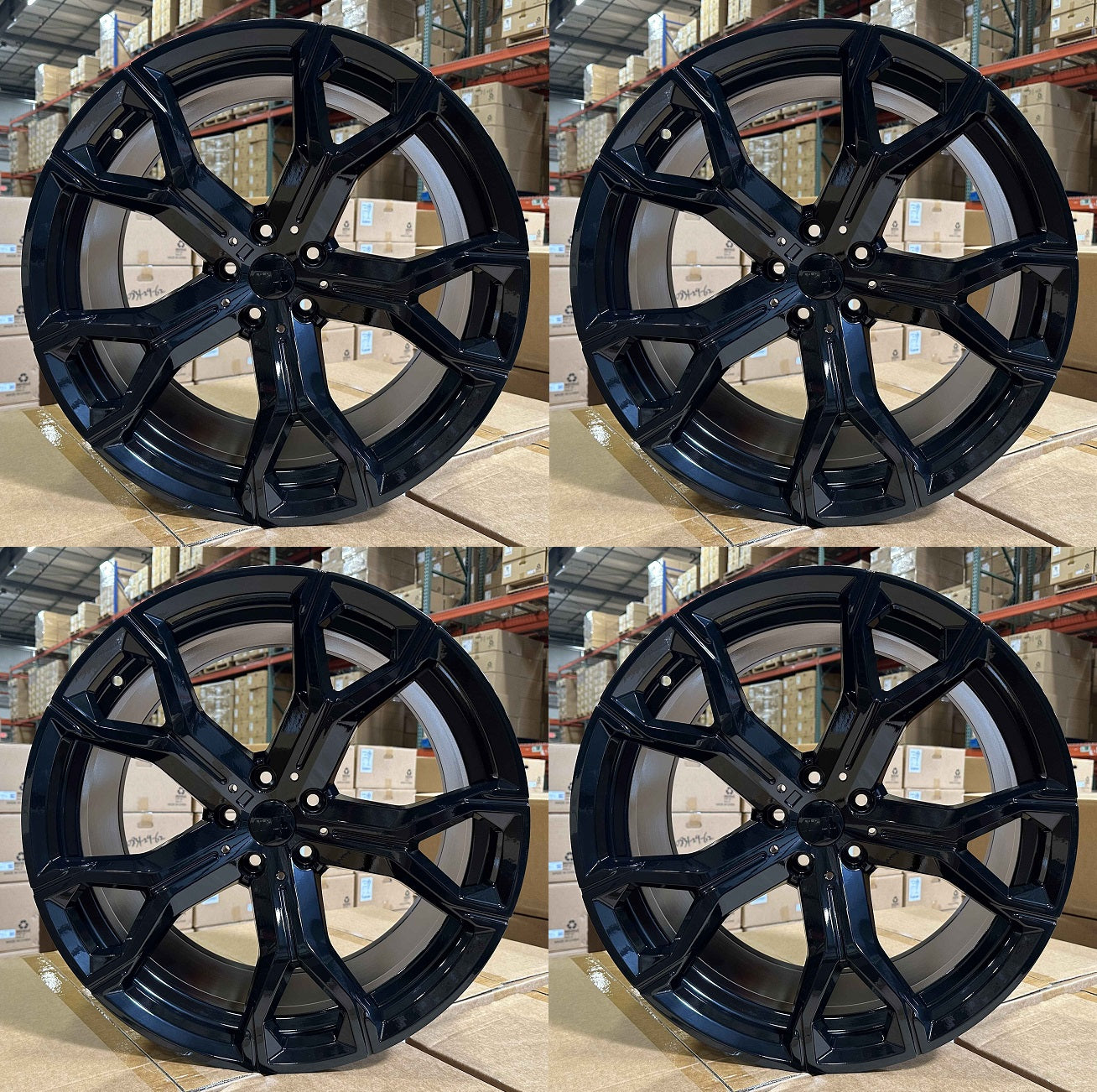 22" B702-GB Wheels Rims for BMW X1 X2 X3 X3M X5 X5M X6 M SPORT xDrive sDrive 5x112 / 5x120