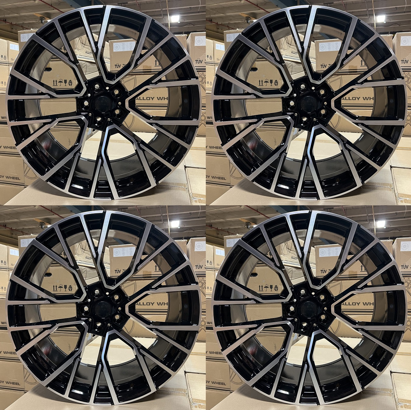 22" B706 Wheels Rims for BMW X1 X2 X3 X3M X5 X5M X6 xDrive sDrive 5x112 / 5x120