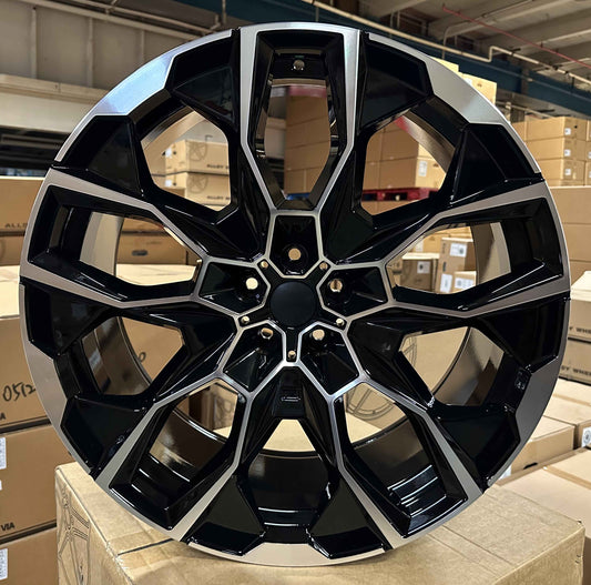 22" B746 Wheels Rims for BMW X1 X2 X3 X3M X5 X5M X6 M SPORT 5x112 / 5x120