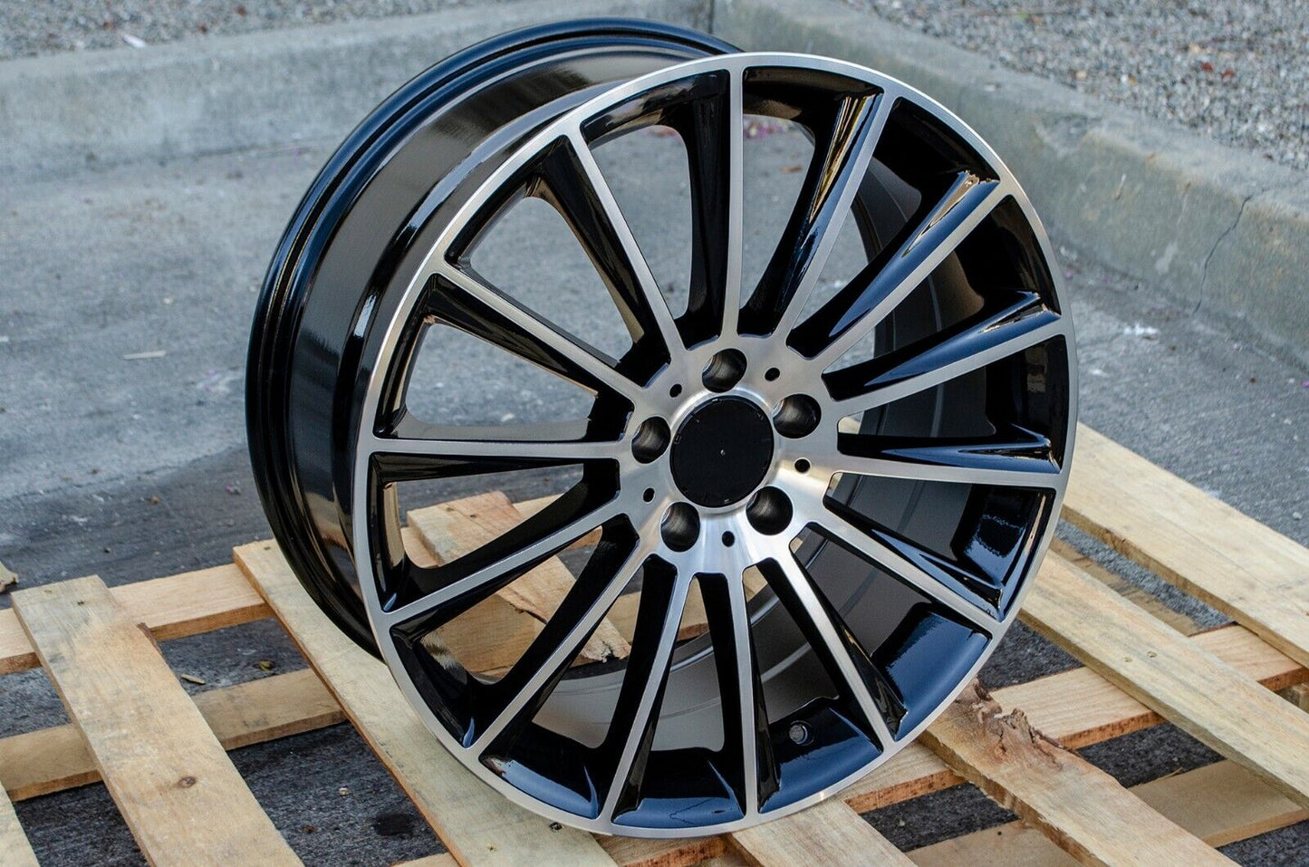 18" Wheels Rims MB813 for MERCEDES BENZ A C E S CL CLA CLK SL SLK GLA GLB (BMF)