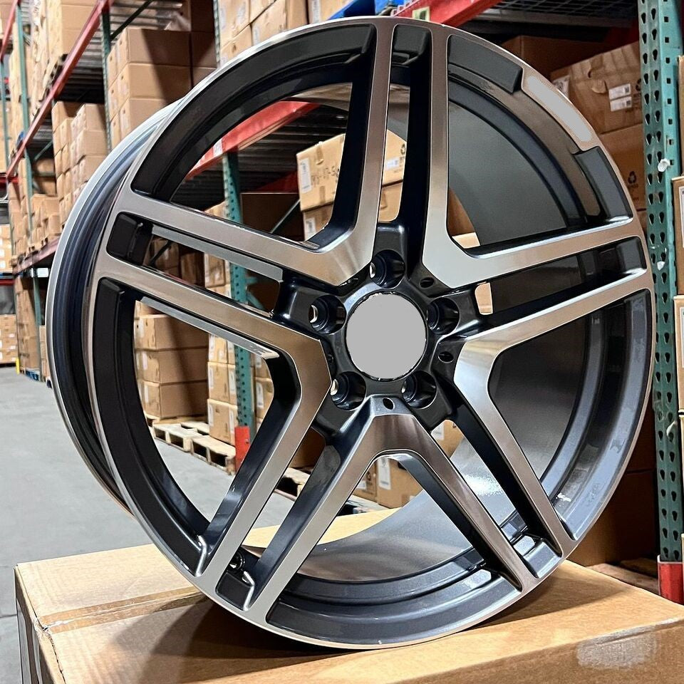 20" Wheels Rims MB815 for MERCEDES BENZ A C E S CL SL GLA GLB GL GLE GLS ML R SLK CLK CLS (GMF)