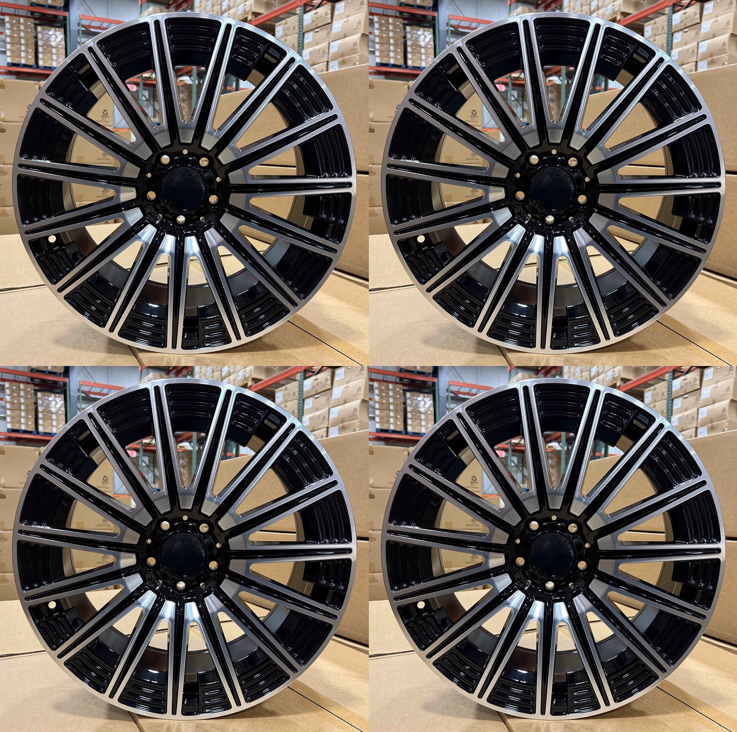 19" Wheels Rims MB819 for MERCEDES BENZ E250 E300 E320 E350 E400 E450 E500 E550 C63